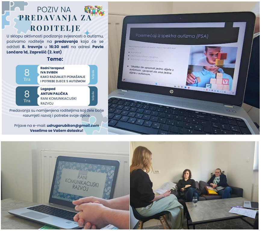 Obilježen Svjetski dan svjesnosti o autizmu edukativnim predavanjima za roditelje